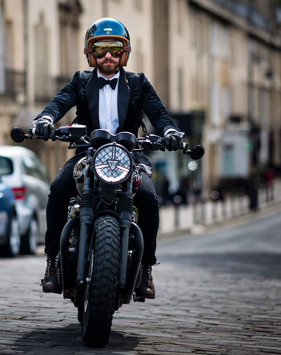 Gentleman motorcycle top